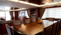 Charter yacht ITACA CLUB -  Formal Dining
